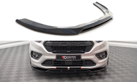 Maxton Front Splitter Ford Transit Custom St-Line Mk1 Facelift - Gloss Black