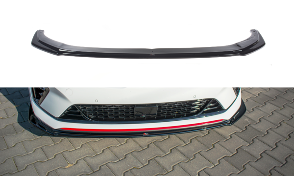 Maxton Front Splitter V.1 Kia Proceed Gt Mk 3 - Gloss Black