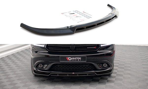 Maxton Front Splitter Dodge Durango Rt Mk3 - Gloss Black