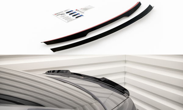 Maxton Spoiler Cap Skoda Octavia Mk3 Facelift - Gloss Black