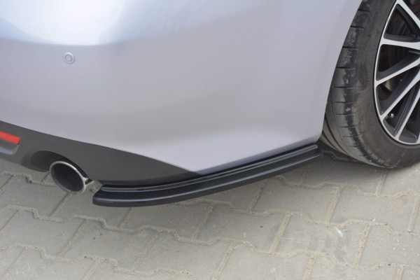 Maxton Rear Side Splitters Mazda 6 Mk2 Sport Hatch (Gh-Series) Preface - Gloss Black