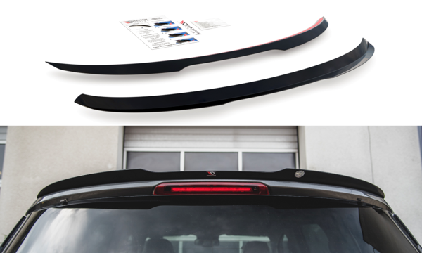 Maxton Spoiler Cap Ford S-Max Mk2 Facelift - Gloss Black