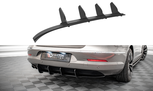 Maxton Street Pro Rear Diffuser Volkswagen Passat Cc - Black