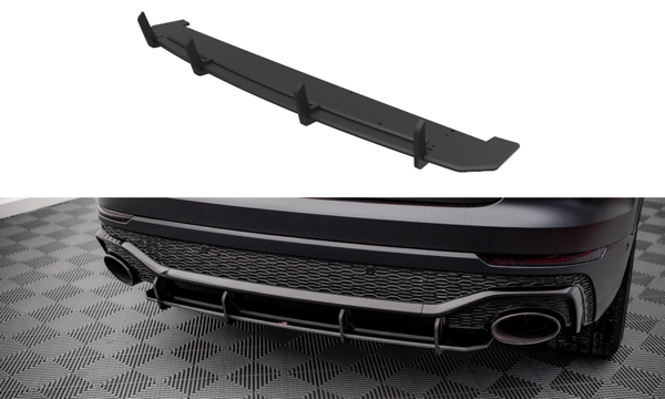 Maxton Street Pro Rear Diffuser Audi RSq8 Mk1 - Red