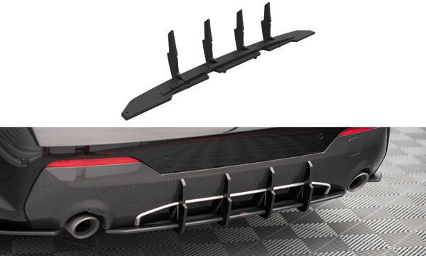 Maxton Street Pro Rear Diffuser BMW 4 M-Pack G22 - Black