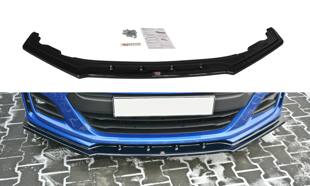 Maxton Front Splitter V.1 Subaru Brz Facelift - Gloss Black