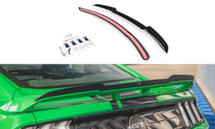 Maxton Spoiler Cap Ford Mustang Gt Mk6 Facelift - Gloss Black