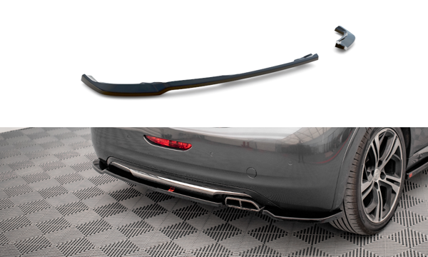 Maxton Rear Side Splitters Peugeot 208 Gti Mk1 - Gloss Black