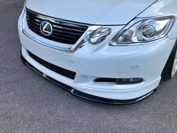 Maxton Front Splitter V.2 Lexus Gs 300 Mk3 Facelift - Gloss Black