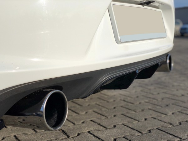 Maxton Rear Valance Ford Opel Astra K Opc-Line - Gloss Black