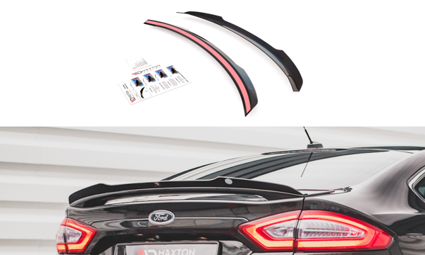 Maxton Spoiler Cap Ford Mondeo Mk5 - Gloss Black