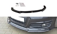 Maxton Front Splitter V.1 Audi S3 8P Fl - Gloss Black