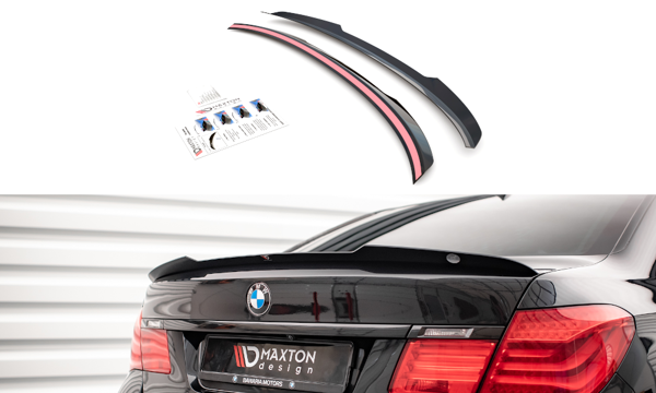 Maxton Spoiler Cap BMW 7 M-Pack F01 - Gloss Black