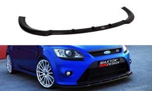 Maxton Front Splitter V.1 Ford Focus RS Mk2 - Gloss Black