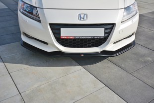 Maxton Front Splitter V.1 Honda Cr-Z  - Gloss Black