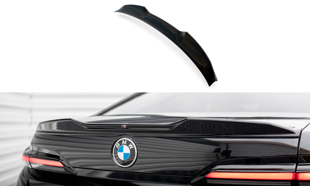 Maxton Spoiler Cap 3D BMW 7 M-Pack / M760E G70 - Gloss Black