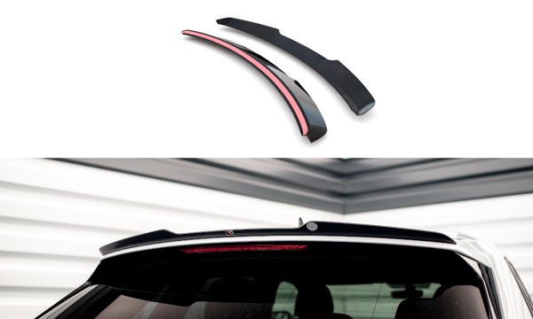 Maxton Spoiler Cap Volkswagen Atlas Cross Sport - Gloss Black