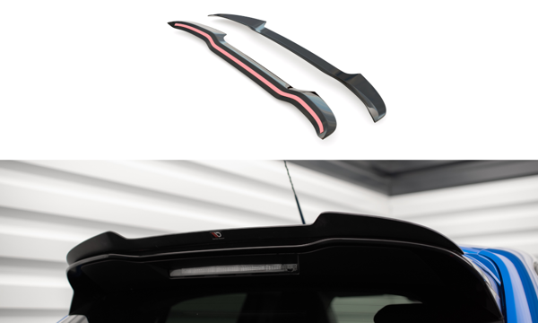 Maxton Spoiler Cap V.1 Peugeot 208 Mk2 - Gloss Black