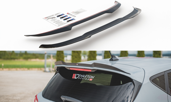 Maxton Spoiler Cap V.3 Ford Fiesta Mk8 St / St-Line - Gloss Black