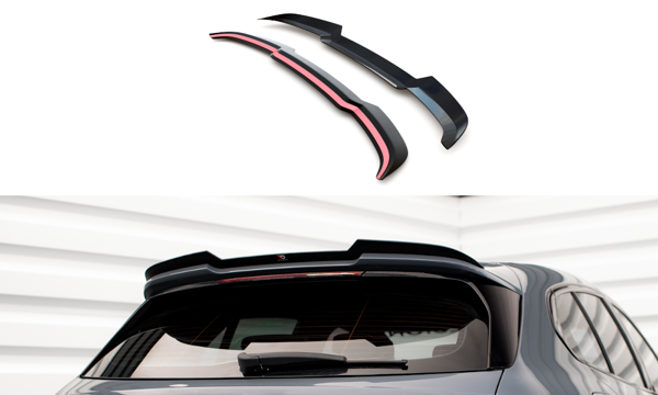 Maxton Spoiler Cap V.1 BMW M135I F40 - Gloss Black