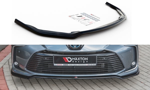 Maxton Front Splitter Toyota Corolla Xii Sedan  - Gloss Black