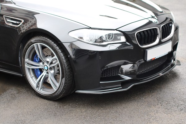 Maxton Front Splitter BMW M5 F10/ F11 - Gloss Black