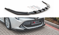 Maxton Front Splitter V.1 Toyota Corolla Xii Touring Sports/ Hatchback - Gloss Black