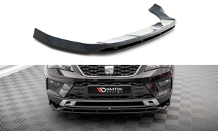 Maxton Front Splitter Seat Ateca Mk1 - Gloss Black