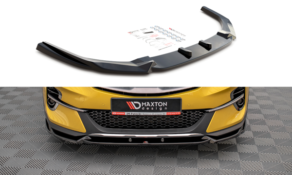 Maxton Front Splitter Kia Xceed Mk1 - Gloss Black