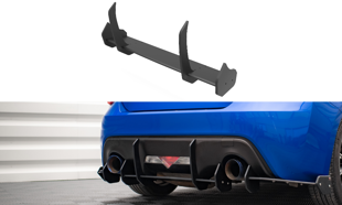 Maxton Street Pro Rear Diffuser Subaru Brz Mk1 Facelift - Black