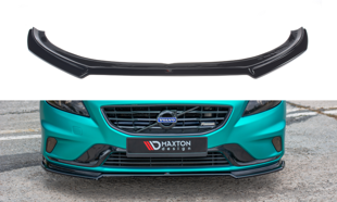 Maxton Front Splitter Volvo V40 R-Design - Gloss Black