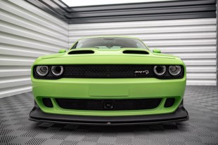 Maxton Front Splitter Dodge Challenger Srt Demon Mk3 - Gloss Black