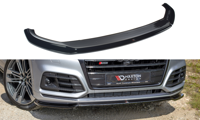 Maxton Front Splitter Audi Sq5/Q5 S-Line Mkii - Gloss Black