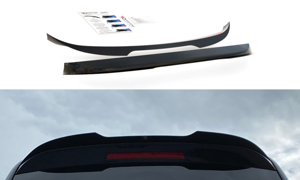 Maxton Spoiler Cap Volkswagen Caddy Mk.4 - Gloss Black