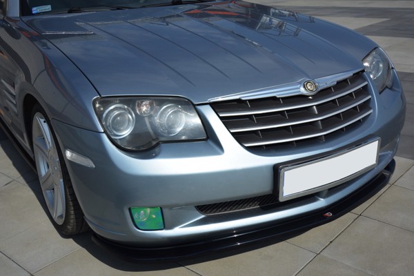 Maxton Front Splitter Chrysler Crossfire - Gloss Black