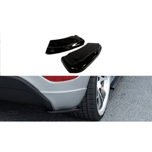 Maxton Rear Side Splitters Ford Fiesta - Gloss Black