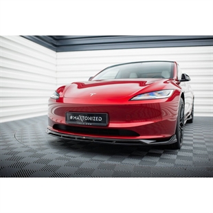 Maxton Front Splitter V.1 Tesla Model 3 Project Highland (Facelift)