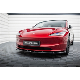Maxton Front Splitter V.2 Tesla Model 3 Project Highland (Facelift)