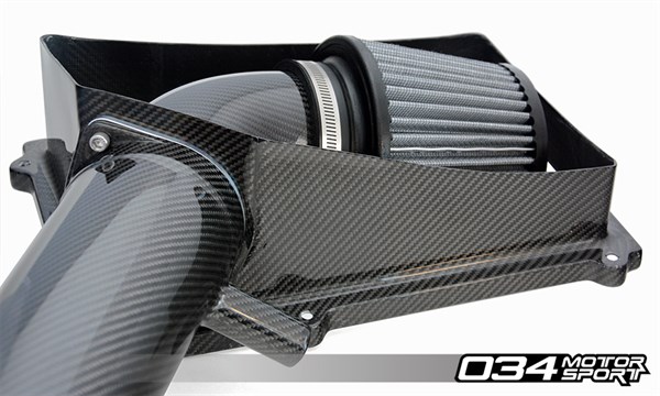 Audi TT RS & RS3 CAI Heat Shield Carbon Fiber