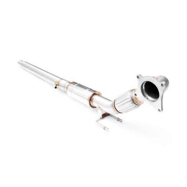 RM Motors Downpipe VOLKSWAGEN Scirocco, Scirocco R Mk3 2.0 TSI + SILENCER