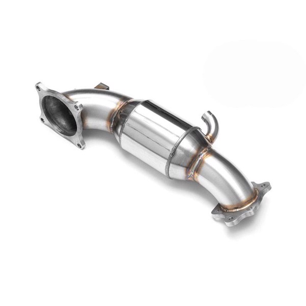 RM Motors Downpipe HONDA Civic Type R Fk2 Mk8 2.0T + CATALYST Emission standard - Euro 3, Capacity - 100 cpsi