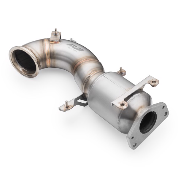 RM Motors Downpipe Fiat Grande Punto 1.4T with catalyst EURO 4 Capacity - 100 cpsi