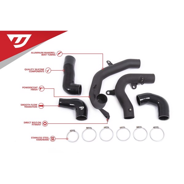 Unitronic Charge Pipe Upgrade Kit For 1.8/2.0 TSI MQB (UDSALG)